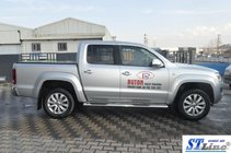 Volkswagen Amarok 2010-2022 Barras Laterales (2 uds., Acero Inoxidable) foto 6
