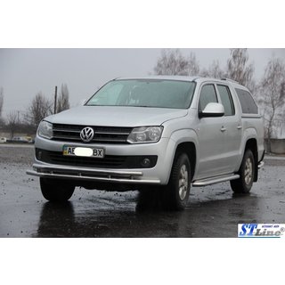 Defensa Delantera ST018-2 (Acero Inoxidable) Volkswagen Amarok 2010-2022 foto 3