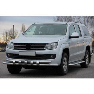 Defensa Delantera ST015 (Acero Inoxidable) Volkswagen Amarok 2010-2022 foto 1