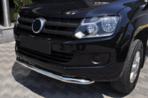Volkswagen Amarok 2010-2022 Defensa Delantera ST008 (Acero Inoxidable) foto 1