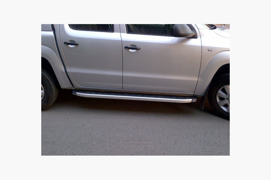 Volkswagen Amarok 2010-2022 Estribos laterales Fullmond Grey (2 uds, aluminio) Image