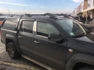 Volkswagen Amarok 2010-2022 Molduras de Acero Inoxidable para Pilares de Puerta (6 uds) foto 2