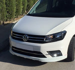 Volkswagen Caddy 2015-2020 Labio de parachoques delantero (imprimado para pintar) foto 1
