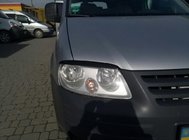 Volkswagen Caddy 2004-2010 Pestañas para faros (negras) Negro Mate foto 6