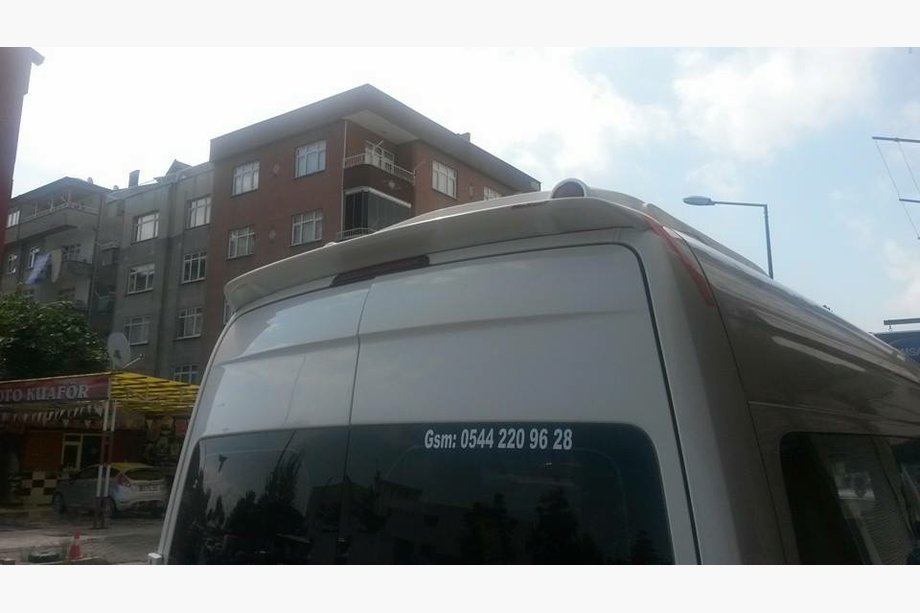 Volkswagen Crafter 2006-2016 Alerón Anatomik (modelo estrecho, imprimado para pintar) Foto 4