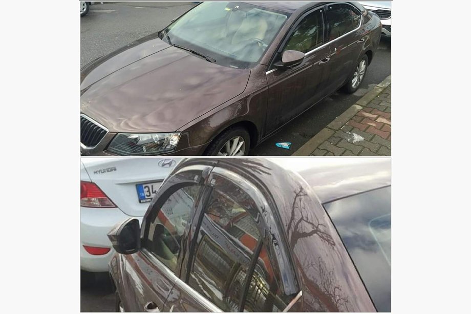 Skoda Superb 2009-2015 Deflectores de Ventana SD (4 uds, Perflex) Image