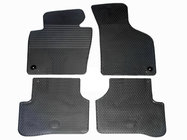 Volkswagen Passat B7 2012-2015 Alfombrillas de goma originales (4 uds) foto 1