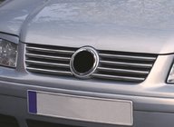 Volkswagen Bora 1998-2004 OFERTA! Cubiertas de parrilla (6 uds, acero inoxidable) foto 1