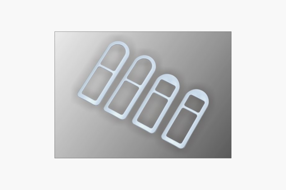 Volkswagen Passat B5 1997-2005 Cubiertas para Manijas Interiores (4 uds, Imitación Madera) Image