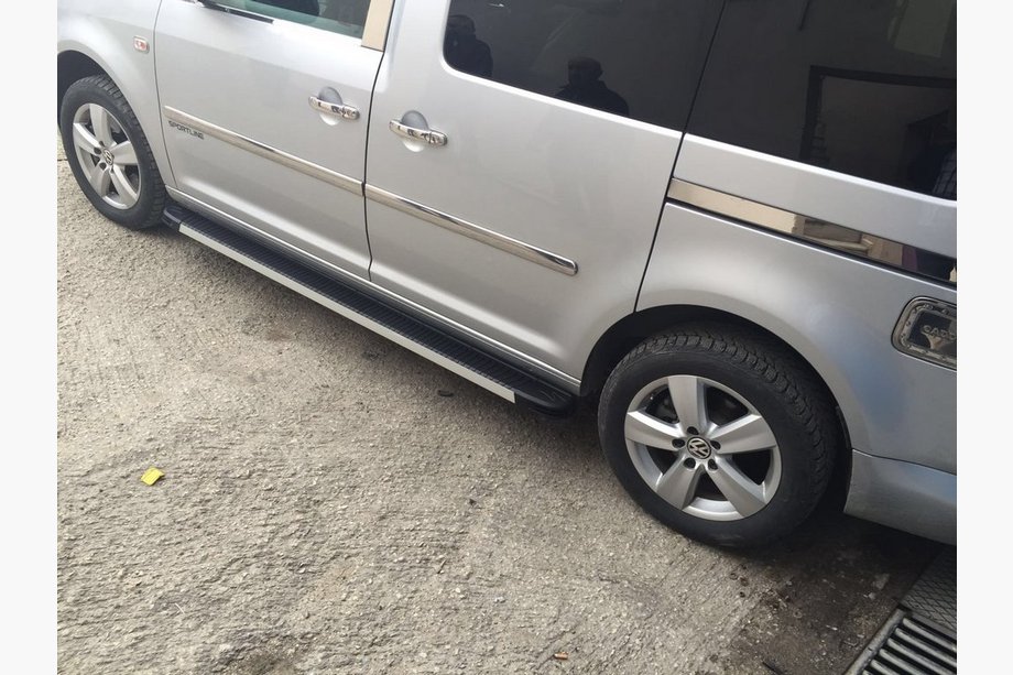 Volkswagen T5 Caravelle 2004-2010 Cubiertas de Manijas de Puerta de Acero Inoxidable 4 piezas. Carmos - acero turco Foto 2
