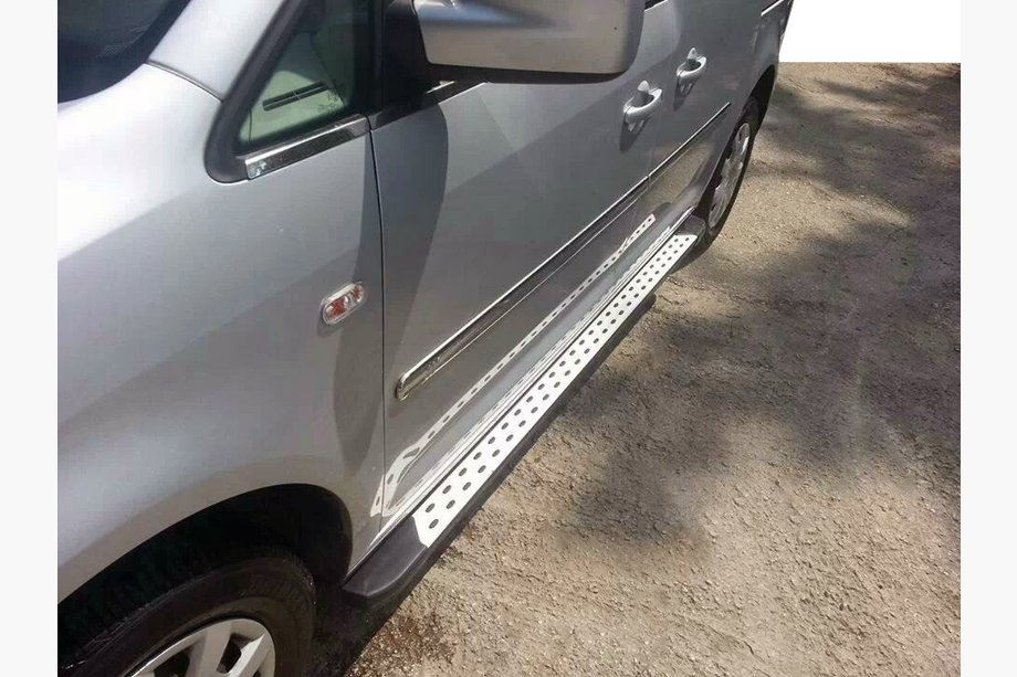 Volkswagen Caddy 2010-2015 Estribos Laterales DOT-Line (2 uds., Aluminio) Image