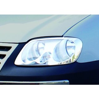 Cubiertas de Faros (2 uds, Acero Inoxidable) Volkswagen Caddy 2004-2010 foto 4