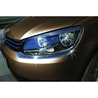 Cubiertas de Faros (2 uds., Acero Inoxidable) Volkswagen Caddy 2010-2015 foto 1
