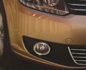 Volkswagen Caddy 2010-2015 Cubiertas para faros antiniebla (2 uds., acero inoxidable) OmsaLine - Acero Inoxidable Italiano foto 1