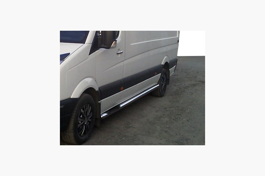 Nissan Interstar 2002-2010 Tubos Laterales (2 uds., Acero Inoxidable) Image