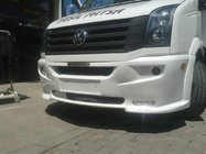 Volkswagen Crafter 2006-2016 Extensión de parachoques delantero 2012↗ (LED, pintable) foto 5