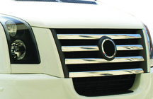 Volkswagen Crafter 2006-2016 Cubiertas de Parrilla Cromadas 2006-2011 foto 7