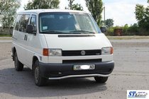 Volkswagen T4 Transporter 1990-2003 Defensa delantera inferior barra simple Wave ST007 (acero inoxidable) 51mm foto 6