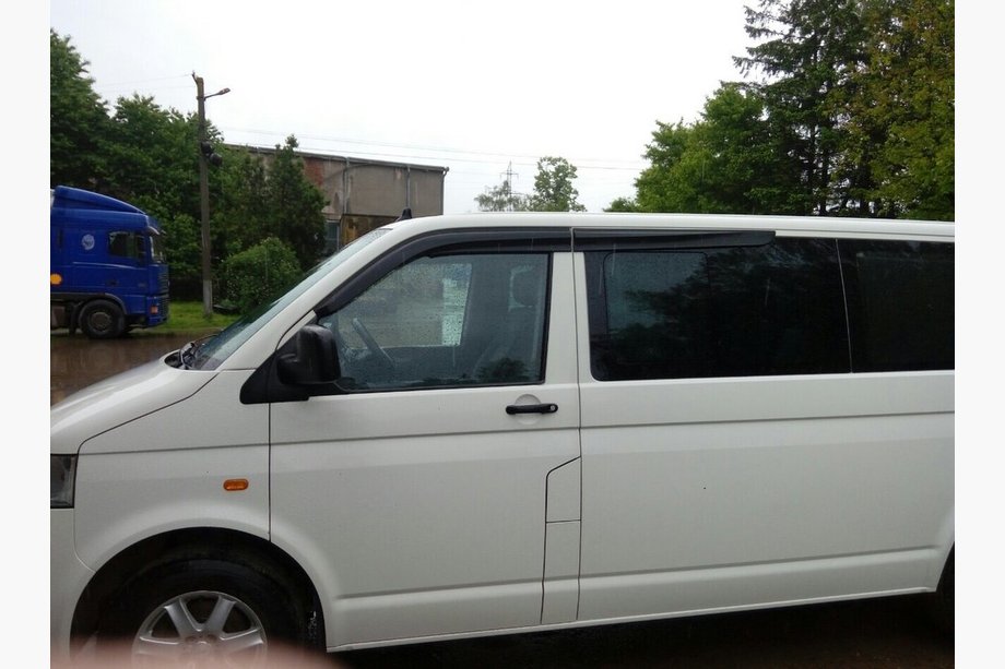 Volkswagen T5 2010-2015 Deflectores de Ventana (4 uds., Sunplex Sport) Foto 8