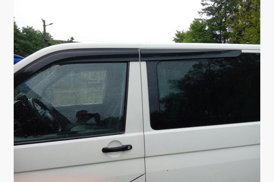 Volkswagen T5 2010-2015 Deflectores de Ventana (4 uds., Sunplex Sport) Foto 9