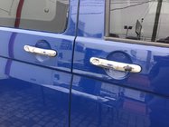 Volkswagen T5 Transporter 2003-2010 Cubiertas de Manijas de Puerta de Acero Inoxidable foto 1