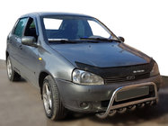 Lada Kalina 2004-2011 Defensa delantera WT003 (60 mm, acero inoxidable) foto 1