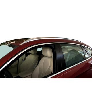 Rieles de techo integrados cromados OEM (Aluminio, instalacion con adhesivo) BMW X6 F16 2014-2019 foto 1