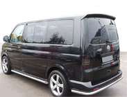 Volkswagen T5 2010-2015 Barra Trasera Esquinera AK005 (Acero Inoxidable) foto 2