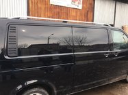 Volkswagen T5 2010-2015 Barras de techo CROWN (gris mate) foto 3