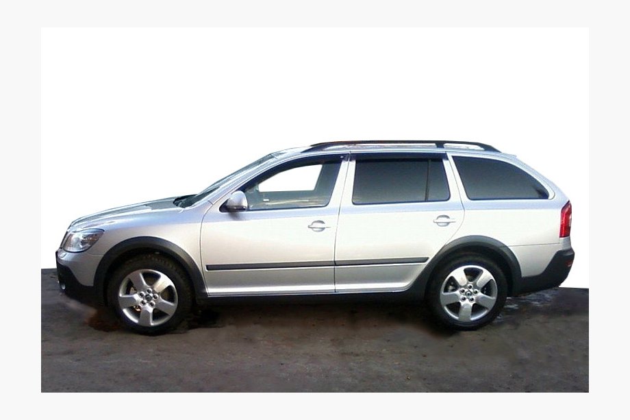 Skoda Octavia II A5 2006-2010 Deflectores de Ventana SW (4 uds, Cobra) Image