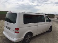 Volkswagen T5 Multivan 2003–2010 Barras de techo Skyport (blancas) foto 7