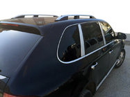 Porsche Cayenne 2003–2010 Barras de techo Skyport (plateadas) foto 5