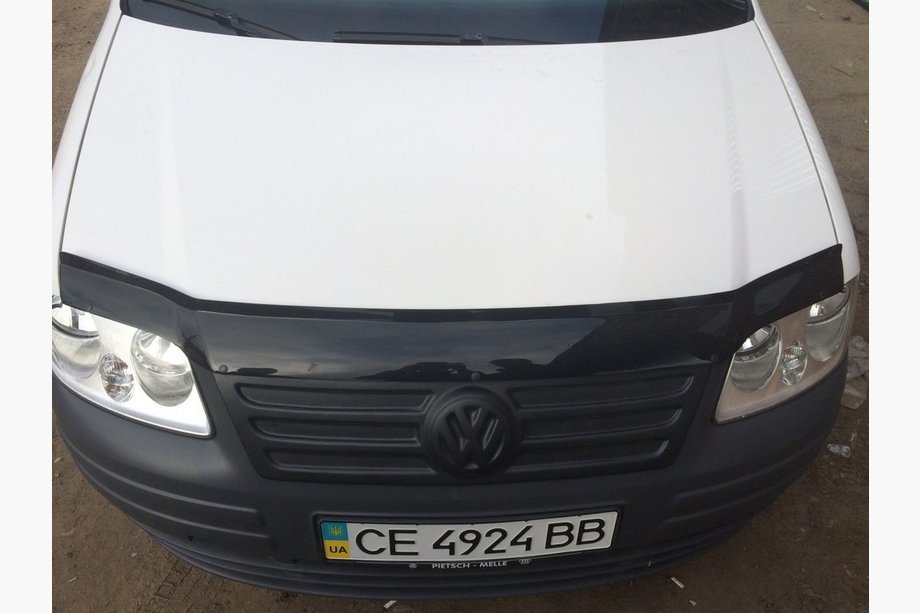 Volkswagen Caddy 2004-2010 Cubierta de rejilla de invierno (superior) brillante Foto 3