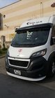 Fiat Ducato 2006-2025 Visera parabrisas (negro brillo, 5mm) foto 5