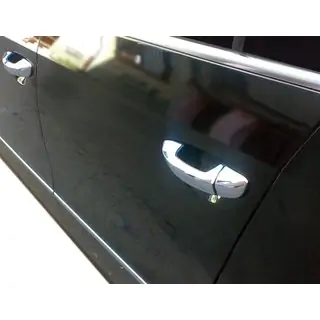 Cubiertas Cromadas para Manijas de Puerta (4 uds, Acero Inoxidable) Seat Alhambra 2010- foto 4