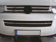 Volkswagen T5 2010-2015 Moldura para rejilla de parachoques (acero inoxidable) Carmos - Acero Inoxidable Turco foto 5