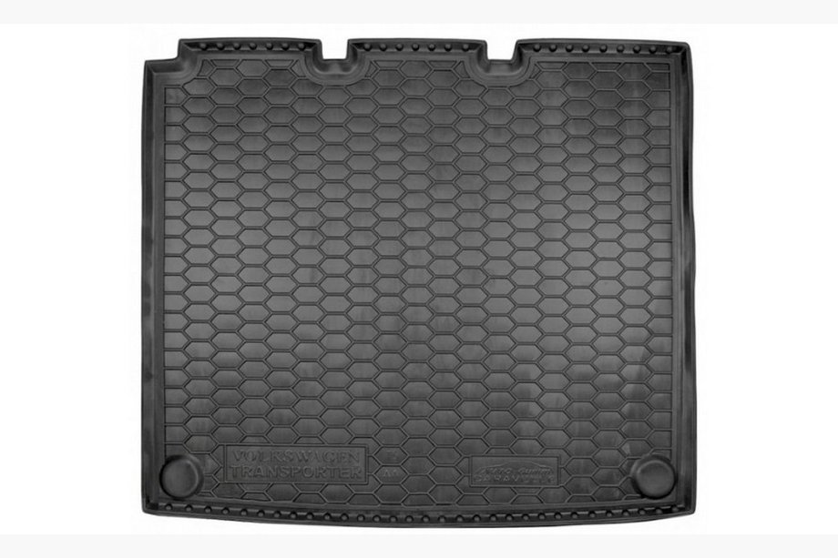 Volkswagen T5 2010-2015 Alfombrilla de maletero con banco Caravelle (Autogumm, goma) Image