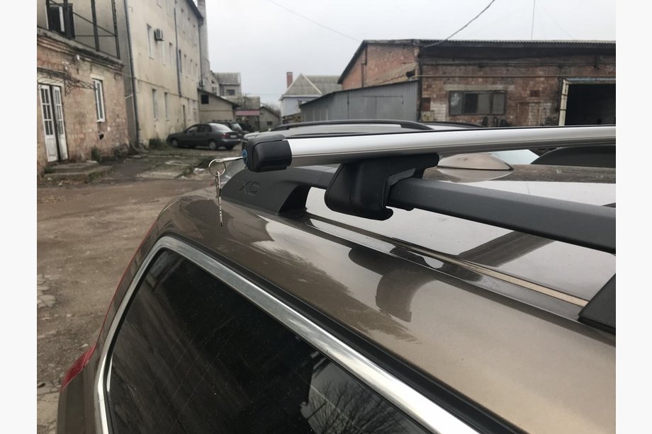 Opel Vivaro 2001–2015 Barras de techo transversales para raíles integrados con llave (2 uds) Foto 5