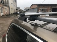 Volkswagen T5 2010-2015 Barras de techo transversales para raíles integrados con llave (2 uds) foto 5