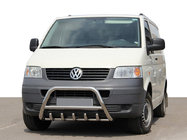 Volkswagen T5 Transporter 2003-2010 Defensa Delantera WT003 (Acero Inoxidable) foto 2
