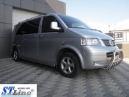Volkswagen T5 Caravelle 2004-2010 Defensa Delantera WT003 (Acero Inoxidable) 50mm, sin inscripción foto 3