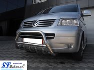 Volkswagen T5 Caravelle 2004-2010 Defensa Delantera WT003 (Acero Inoxidable) 50mm, sin inscripción foto 9