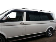 Volkswagen T5 Multivan 2003–2010 Barras de techo CROWN (gris mate) foto 2