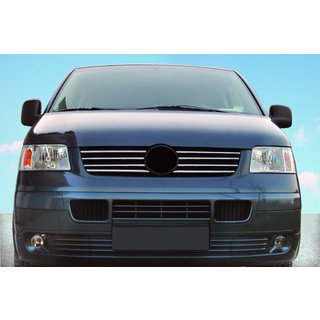 Cubiertas cromadas para borde de parrilla (8 uds, acero inoxidable) Volkswagen T5 Transporter 2003-2010 foto 1