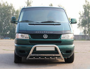 Volkswagen T4 Transporter 1990-2003 Defensa Delantera WT003 60mm Acero Inoxidable 50mm, con inscripción foto 7