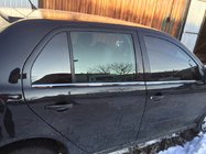Skoda Fabia 2000-2007 Molduras exteriores de ventanas acero inoxidable (4 uds) foto 2