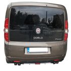 Fiat Doblo II 2010-2022 Cubierta de parachoques trasero (imprimada para pintar) foto 1