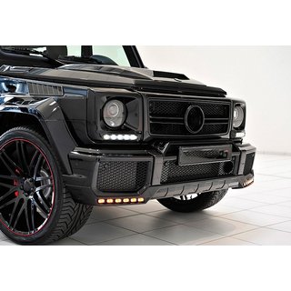 Lip spoiler delantero de paragolpes BRBS con LED Mercedes G сlass W463 1990-2018 foto 4