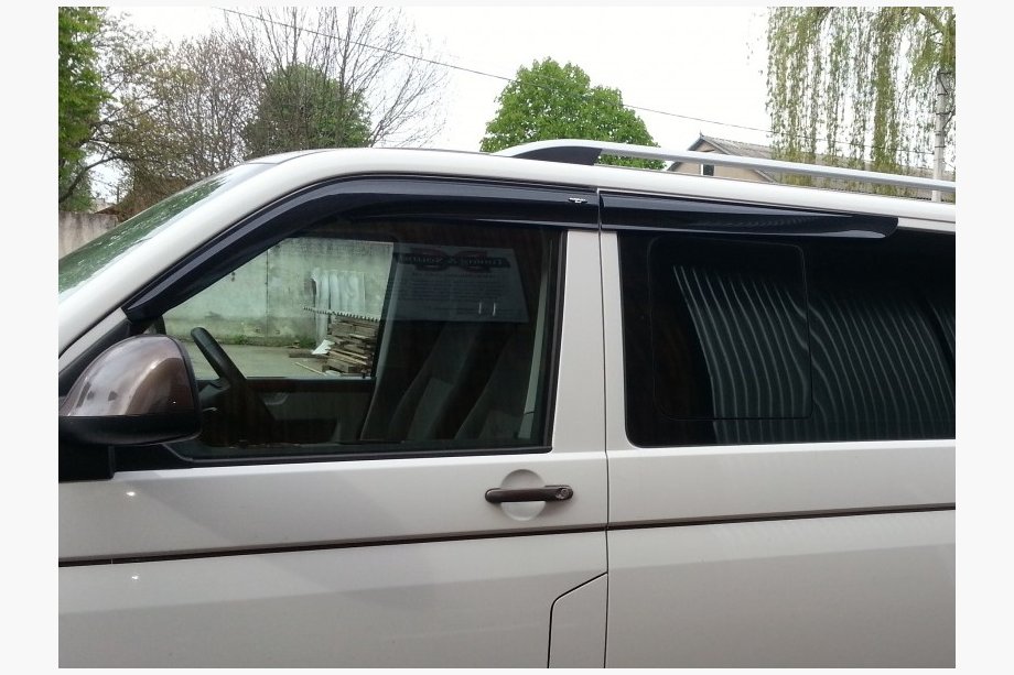Volkswagen T5 Multivan 2003–2010 Deflectores de Ventana (4 uds., Sunplex Sport) Image