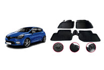 Renault Clio IV 2012-2019 Alfombrillas de goma (4 uds, Niken 3D) foto 1